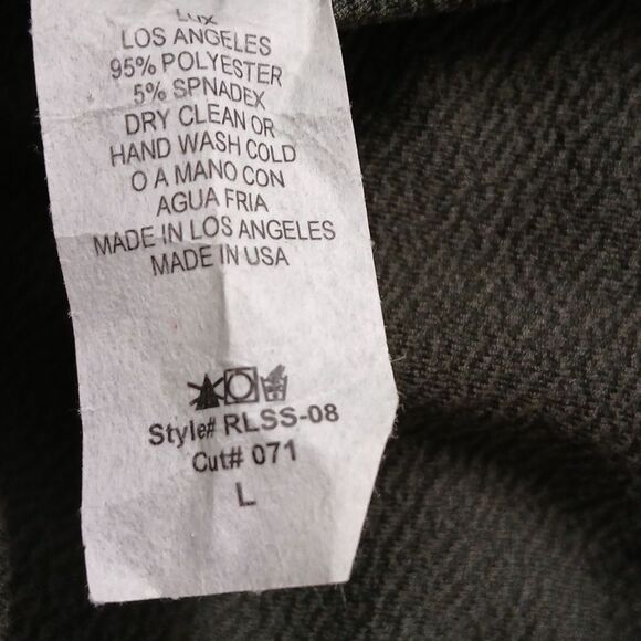 Lux La Fashion Nova 2 pc long sleeve crop top and pul skirt set Sz L NWOT - Picture 10 of 10